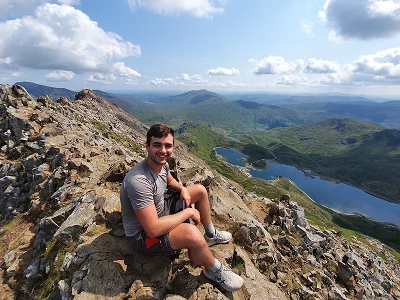 Crib Goch in July 2021