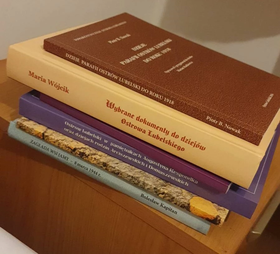 Books on Ostrów Lubelski, a town with a population circa 2,000. You should see the gmina&rsquo;s Wikipedia page!