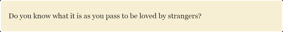 Song of the Open Road by Walt Whitman, sixth section